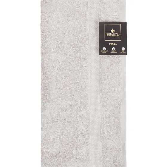 Badtextiel>Hotel Royal Capetown Handdoek Grijs