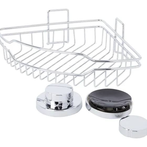 Badkamer & Toilet Accessoires>Cascata Doucherek Zilver