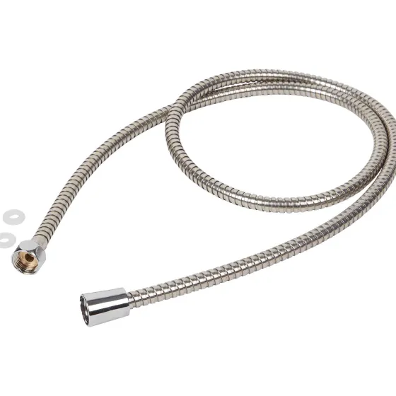 Badkamer & Toilet Accessoires>Cascata Doucheslang Zilver