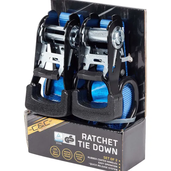 Auto Accessoires>C&C Spanband Met Ratelsluiting Blauw,Groen,Oranje