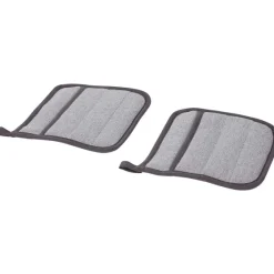 Badtextiel>Hotel Royal Chambray Pannenlappen Print,Rood,Zwart