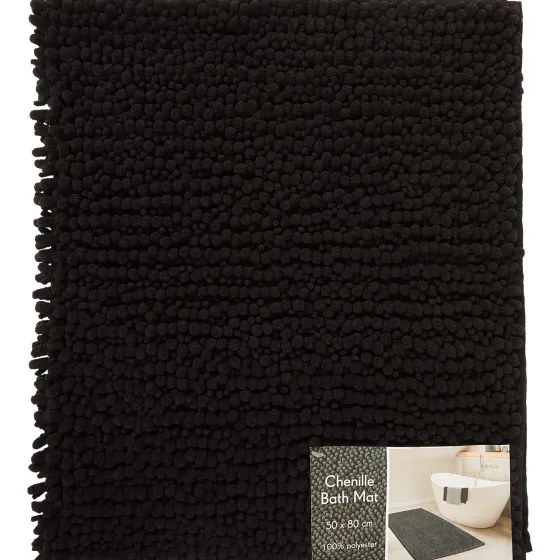 Badtextiel>Hotel Royal Chenille Badmat Grijs,Groen,Wit,Zwart