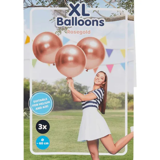Ballonnen & Slingers>Merk Chrome Ballonnen Xl Brons,Goud,Zilver
