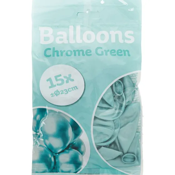 Ballonnen & Slingers>Merk Chroom Ballonnen Blauw,Goud,Roze,Zilver