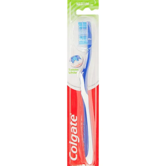 Mondverzorging>Colgate Tandenborstel Twister White Blauw,Rood