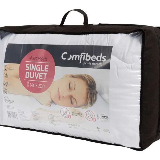 Beddengoed>Comfibeds 4-Seizoenendekbed Wit