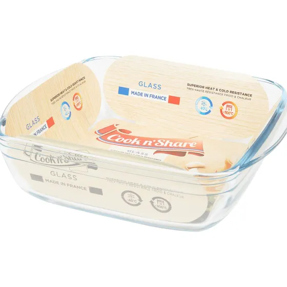Ovenschalen & Bakvormen>Big Jeff Cook 'N Share Ovenschaal Transparant