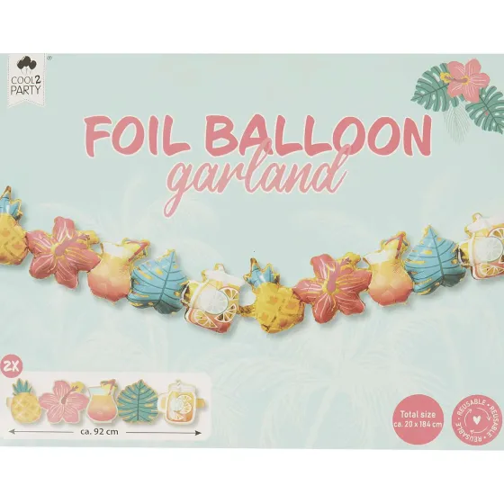 Ballonnen & Slingers>Merk Cool2Party Folieballonnenslinger Print