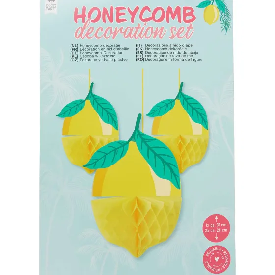 Feestartikelen>Merk Cool2Party Honeycomb Feestdecoratie Print