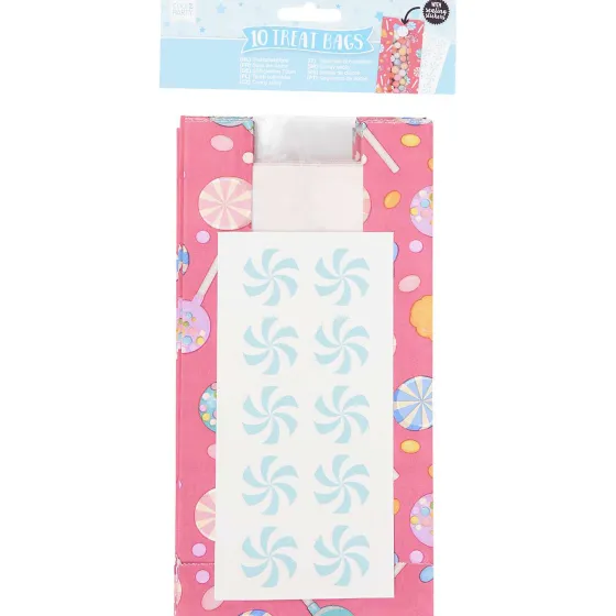 Inpakken>Merk Cool2Party Traktatiezakjes Met Stickers Print