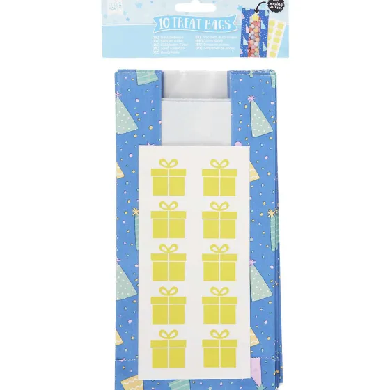 Inpakken>Merk Cool2Party Traktatiezakjes Met Stickers Print