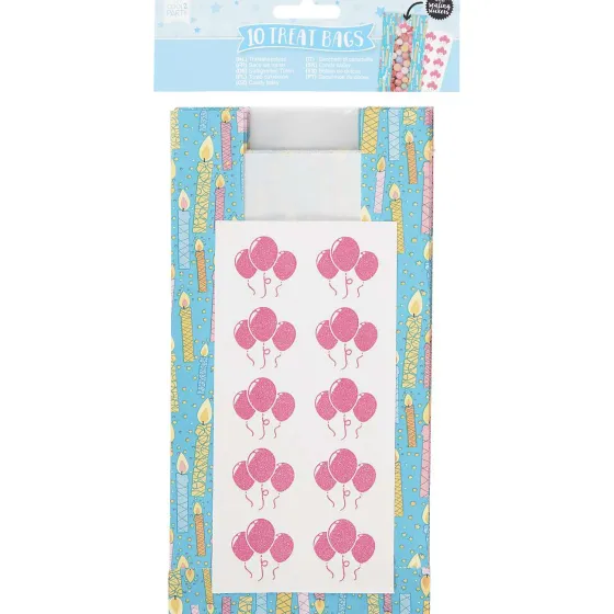 Inpakken>Merk Cool2Party Traktatiezakjes Met Stickers Print