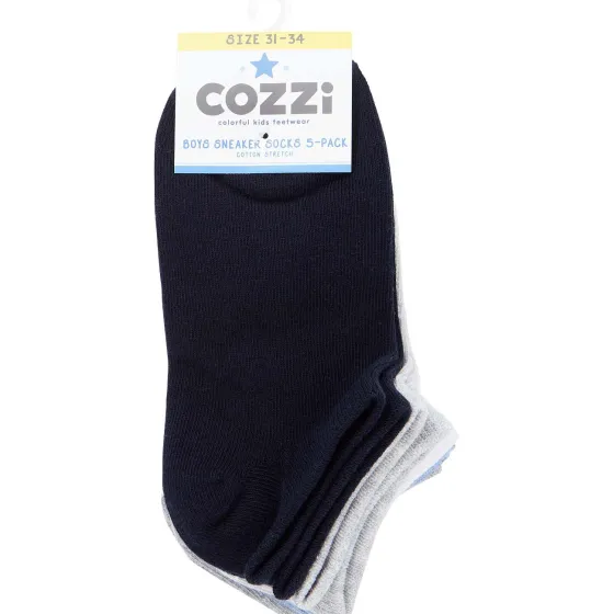 Beenmode>Cozzi Sneakersokken Blauw,Roze,Meerkleurig