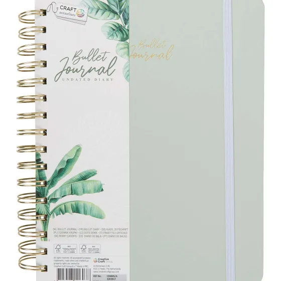Agenda & Kalenders>Merk Craft Sensations Bullet Journal Groen
