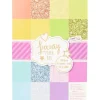 Kaarten>Office Essentials Craft Sensations Luxe Papierblok Meerkleurig