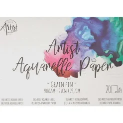 Schilderen>Van Bleiswijck Creative Artist Aquarelblok Meerkleurig,Wit