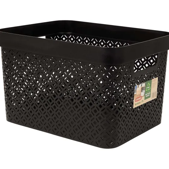 Woonaccessoires>Curver Mand Terrazzo Zwart,Grijs,Wit