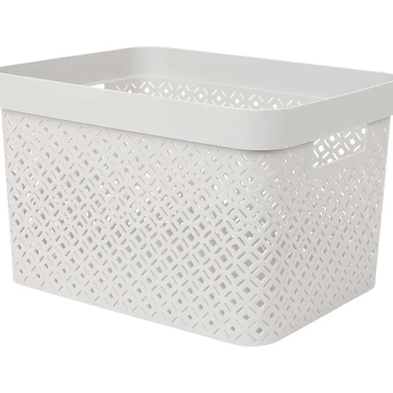 Woonaccessoires>Curver Mand Terrazzo Zwart,Grijs,Wit