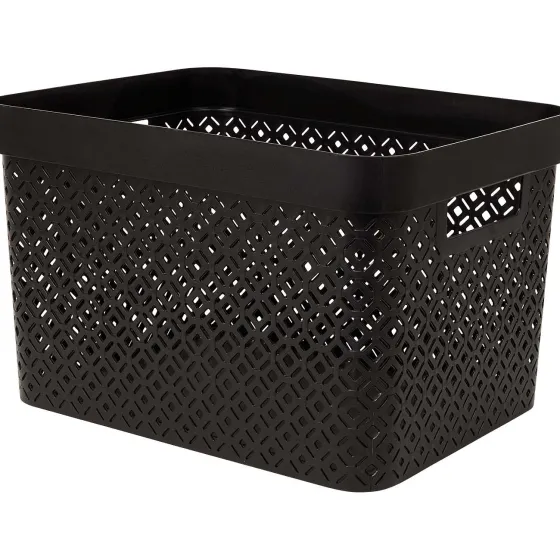Woonaccessoires>Curver Mand Terrazzo Zwart,Grijs,Wit