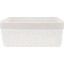 Woonaccessoires>Curver Opbergmand Terrazzo Zwart,Grijs,Wit