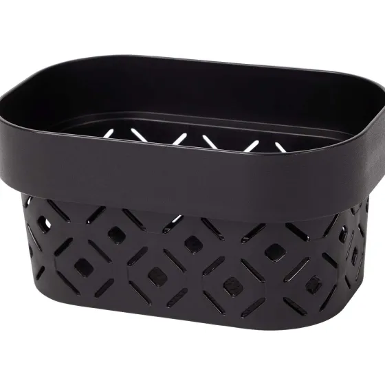 Woonaccessoires>Curver Terrazzo Mand Zwart,Grijs,Wit