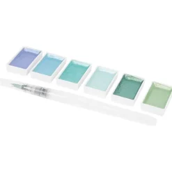 Schilderen>Van Bleiswijck D Cotime Metallic Waterverf Meerkleurig
