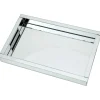 Woonaccessoires>Merk Decoratief Spiegelplateau Zwart,Zilver