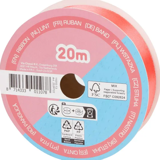 Breien & Haken>Alison & Mae Decoratielint Blauw,Bruin,Print,Geel,Groen,Paars,Rood,Roze,Zilver,Zwart