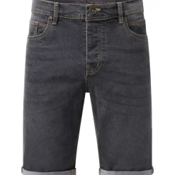 Kleding>SuperTrash Denim Short Zwart,Blauw
