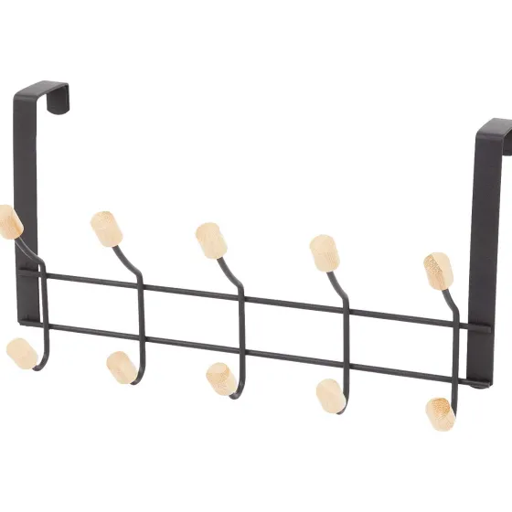 Woonaccessoires>Merk Deurkapstok Zwart,Wit