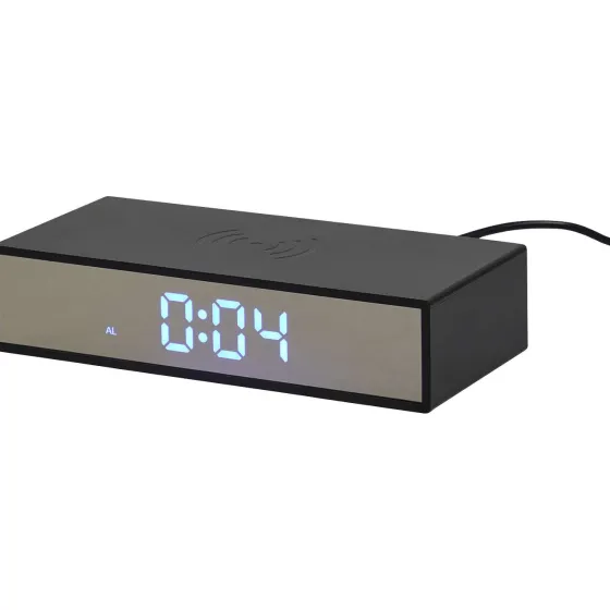 Woonaccessoires>Merk Digitale Wekker Zwart,Zilver