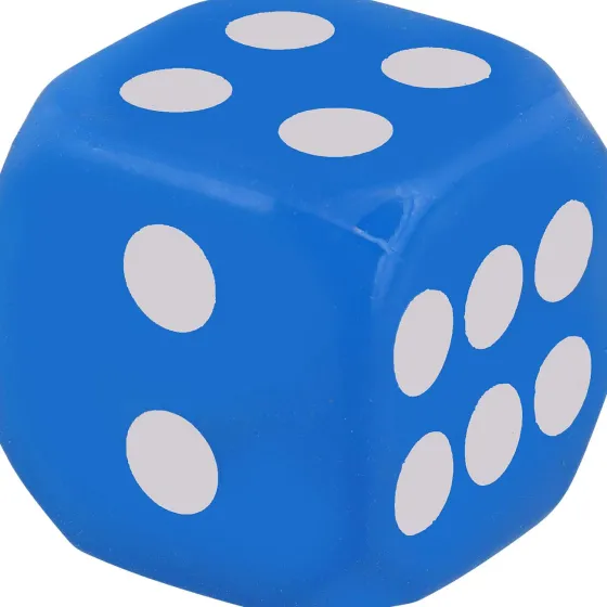 Spellen>Mini Matters Dobbelsteen Met Licht Blauw,Groen,Oranje,Paars,Rood