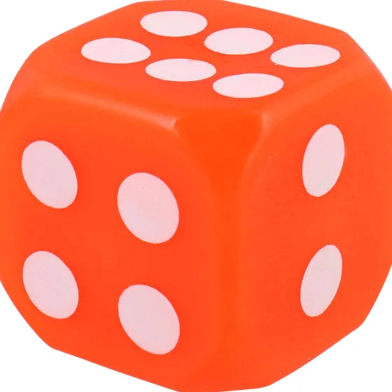 Spellen>Mini Matters Dobbelsteen Met Licht Blauw,Groen,Oranje,Paars,Rood
