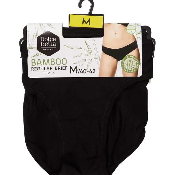 Ondergoed>Dolce Bella Bamboe Slips Zwart