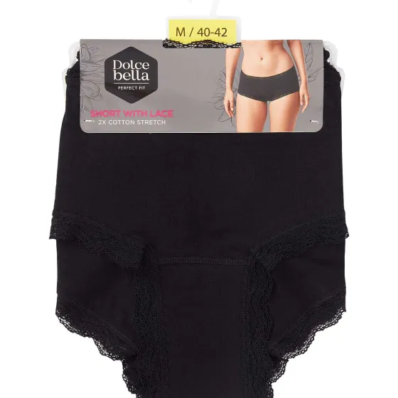 Ondergoed>Dolce Bella Boxershorts Zwart