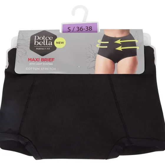 Ondergoed>Dolce Bella Maxi-Slip Zwart