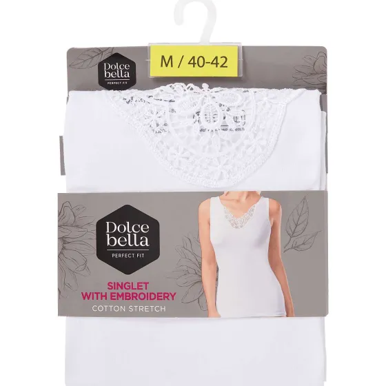 Kleding>Dolce Bella Singlet Wit