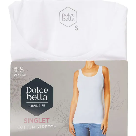 Kleding>Dolce Bella Singlet Wit