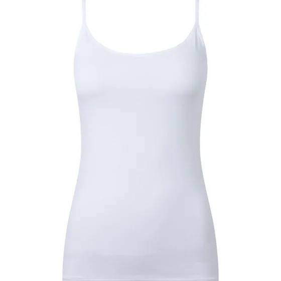Kleding>Dolce Bella Spaghetti-Top Wit