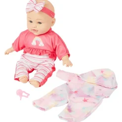 Knuffels & Poppen>Dolly Star Pratende Pop Meerkleurig