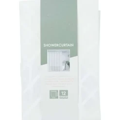 Badkamer & Toilet Accessoires>Cascata Douchegordijn Grijs,Print,Zwart