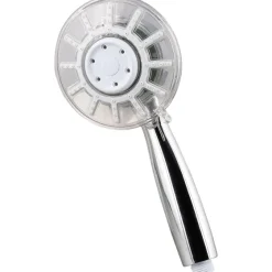 Badkamer & Toilet Accessoires>Cascata Douchekop Met Ledlicht Zilver