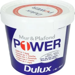 Verf>Dulux Power Muurverf Mat Wit