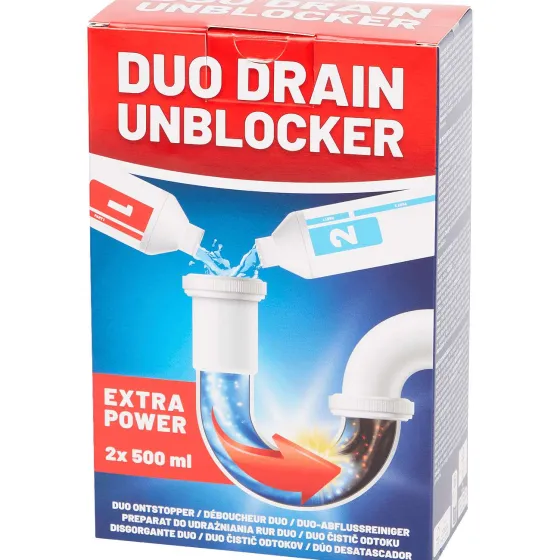 Schoonmaakmiddelen>Fabulosa Duo-Ontstopper Transparant