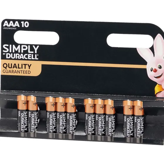 Batterijen>Duracell Simply Batterijen Aaa
