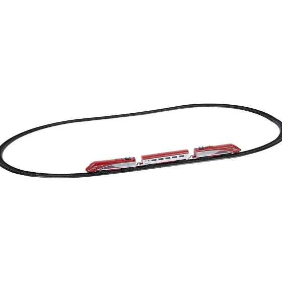 Spellen>Mini Matters Elektrische Hogesnelheidstreinenset Blauw,Rood