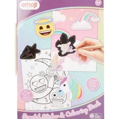 Kleuren & Tekenen>Paw Patrol Emoji Krassticker- En Kleurboek Print,Meerkleurig