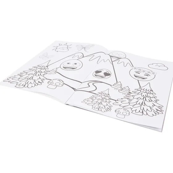 Kleuren & Tekenen>Paw Patrol Emoji Krassticker- En Kleurboek Print,Meerkleurig
