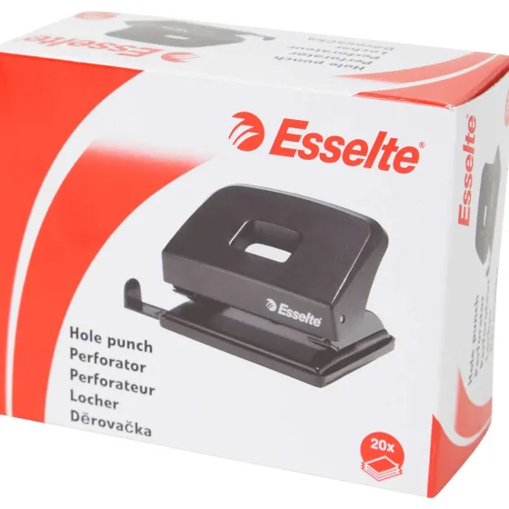 Bureau Accessoires>Esselte Perforator Zwart