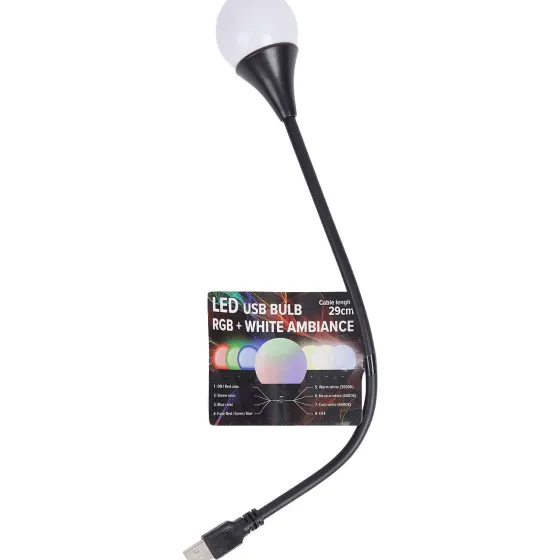 Verlichting>Werckmann Eurodomest Led Usb-Lamp Zwart,Wit